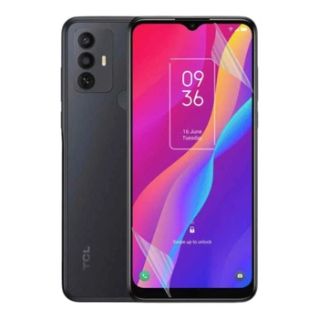 Антишпион приватная плёнка гидрогелевая для смартфона TCL 30E противоударная прозрачная