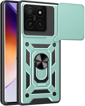Чехол с защитой камеры 3DGuard Xiaomi 14T Mint (40437-14)