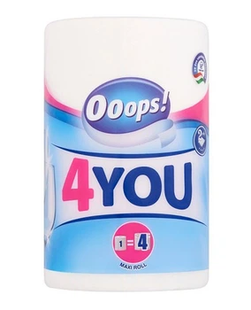 Рушники паперові 2-хслойные Ooops! 4You 1шт 200 відривів