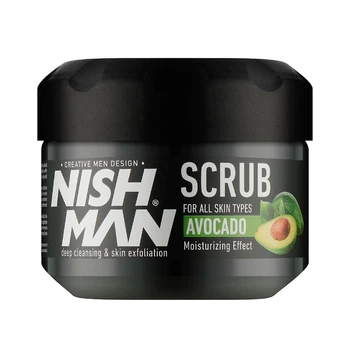 Скраб для обличчя Nishman Natural Avocado Face Scrub 300 мл