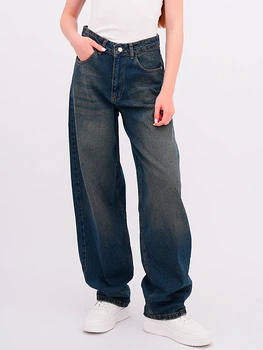 Джинсы Baggy женские EQUILIBRI W568 020 000-1592 27 Navy Blue (2299965878511)