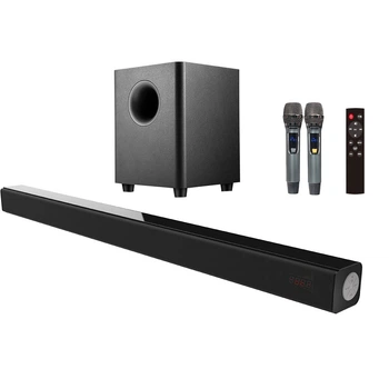 Саундбар Samtronic SM5100 трансформер 150 Вт з мікрофонами, Чорний