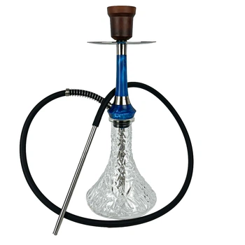 Кальян Totem Hookah Monolit Optima Ocean Blue Craft Crystal Clear