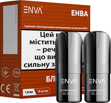 Картридж с жидкостью ENVA Prime 1.8 мл 18 мг 2 шт