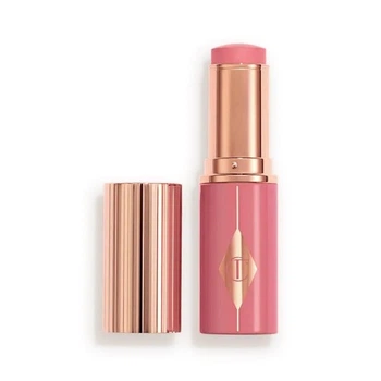 Легкі кремові рум'яна-стік Charlotte Tilbury у теплому рожевому відтінку ROSY GLOW
