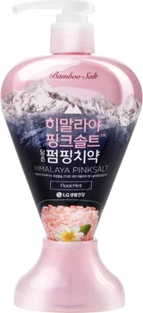 Зубна паста із рожевою гімалайською сіллю LG Perioe Pumping Himalaya Pink Salt Floral Mint Квіткова м'ята 285 мл (8801051018103)