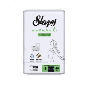 Прокладки щоденні Sleepy Natural Normal-1 40 шт
