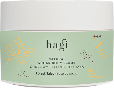 Peeling do ciała Hagi Boso Po Mchu cukrowy 200 g (5907296734327)