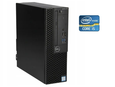 ПК Dell OptiPlex 3050 SFF / Intel Core i5-7400 (4 ядра по 3.0 - 3.5 GHz) / 32 GB DDR4 / 1000 GB SSD / Intel HD Graphics 630 / Win 10 б/у