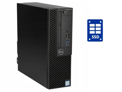ПК Dell OptiPlex 3050 SFF / Intel Core i3-6100 (2 (4) ядра по 3.7 GHz) / 16 GB DDR4 / 2000 GB SSD / Intel HD Graphics 530 / Win 10 б/у