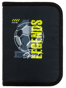 Пенал Class Football 1 отделение 2 отворота пустой (25208C) (8591662252088)