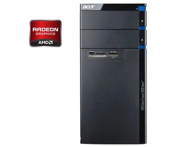 ПК Б-класс Acer Aspire M3400 Tower / AMD Athlon II X4 635 (4 ядра по 2.9 GHz) / 8 GB DDR3 / 120 GB SSD / AMD Radeon HD 4670, 512 MB GDDR3, 128-bit / Win 7 б/у