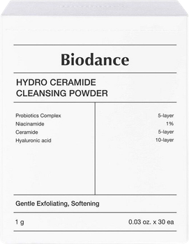 Zestaw pudrów do twarzy Biodance Hydro Ceramide enzymatyczny 1 g 30 szt (ZES8809937361800)