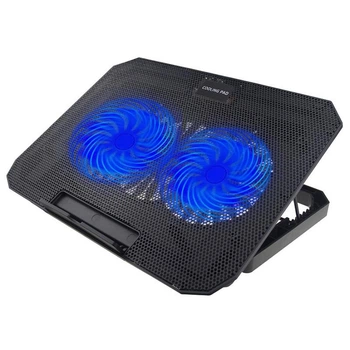 Подставка для ноутбука охлаждающая Givecool N11 с регулировкой угла наклона (до 17", 2USB)