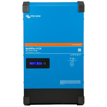 Гибридный инвертор с чистой синусоидой Victron Energy MultiPlus-II GX 48/5000/70-50, 1 фаза, 4 кВт, 48 В, 70A, Wi-Fi, Blue