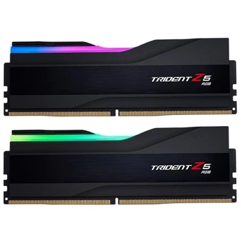 Оперативна пам’ять G.Skill Trident Z5 RGB DDR5 32 ГБ 2x16GB 6400 MHz CL32 Black з підсвічуванням (F5-6400J3239G16GX2-TZ5RK)