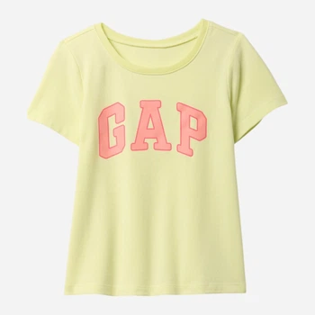 Дитяча футболка для дівчинки Gap 161488355 80 см Жовта (1159839508)