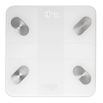 Розумні ваги Adler AD 8186 White — Tuya, 10 профілів і аналіз складу тіла