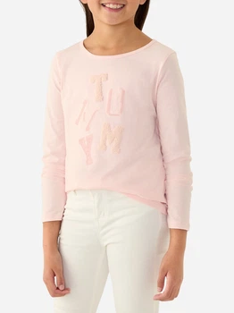 Дитячий лонгсліва для дівчинки Tommy Hilfiger 741488877 122 см Рожевий (1159839538)