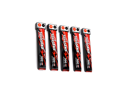 Акумулятор Fullsend 1S HV 300mAh 40C Lipo з роз'ємом PH2.0 (5шт. в упаковці)