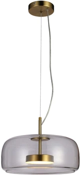 Люстра Italux Caste PND-17760B-BRSS-CL LED 1x10W 3000К 850Lm IP20