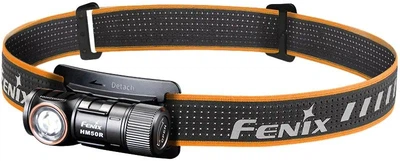 Налобный фонарь Fenix HM50R V2.0 туризм, съёмный корпус, USB Type-C, авиационный алюминий Black