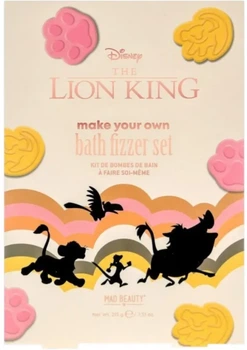 Набір для створення бомбочок для ванни Mad Beauty Lion King MYO Bath Fizzer Set 213 г (5060895839173) - УЦІНКА