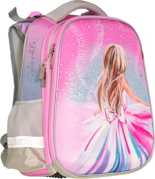 Рюкзак Class SchoolCase Girl's Dreams 2 отделения 38х29х16 см Серый (8591662025118)