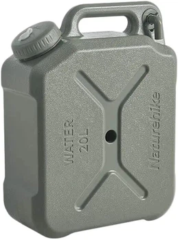 Каністра для води Naturehike CNH22CJ018 20L Dark Green міцна для походів і кемпінгу