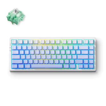 Механічна бездротова клавіатура з HOT SWAP MCHOSE G75 Pro, 82 Key, RGB, Win/Mac OS, УКР/АНГЛ, Blue (G75PROBLUDS)