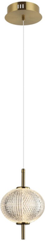 Люстра Italux Lazie PND-29038-1-GD LED 1x5W 3000К 500Lm IP20