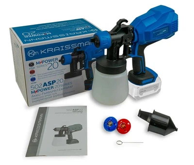 Краскопульт аккумуляторный KRAISSMANN 503 ASP 20 MP (без аккумулятора и ЗУ)