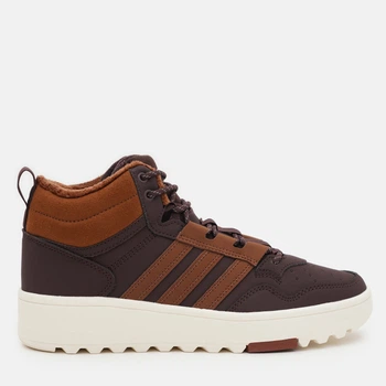 Підліткові зимові черевики для хлопчика Adidas Hoops 4.0 Mid Winterized J JQ7904 37.5 Shadow Brown (4068803801732)