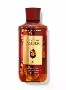 Женский гель для душа Bath and Body Works Chocolate Amber 295 л