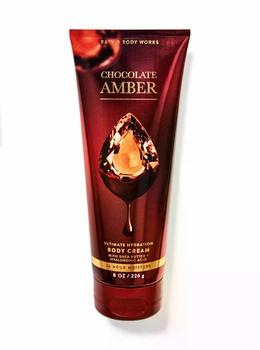 Увлажняющий крем для тела Bath and Body Works Hydration Body Cream Chocolate Amber 226 г