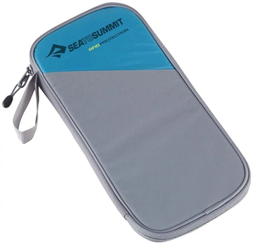 Гаманець Sea To Summit Travel Wallet RFID L водостійкий Ultra-Sil RFID для документів і карт Blue-gray