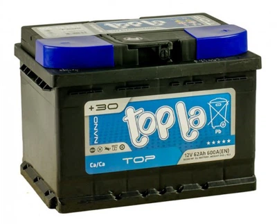 Аккумулятор 62 Ач/12В TOP Euro 118 662
