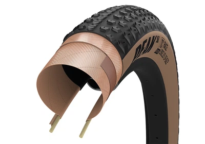 Покрышка 29x2.25 (57-622) GoodYear Peak SL Race Tubeless Complete Folding Blk/Tan, 120tpi