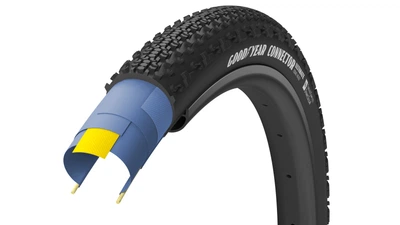 Покрышка 700x45 (45-622) GoodYear Connector Tubeless Ready Folding Black, 60tpi