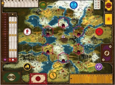 Доповнення до настільної гри Stonemaier Games Scythe Board Extension (0653341025708)