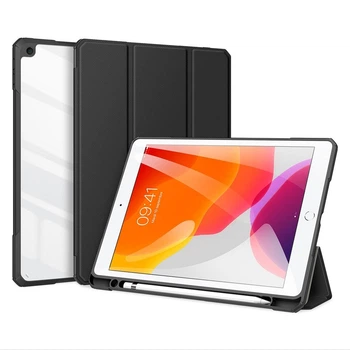 Чехол Dux Ducis Toby Series iPad 9 (10.2) with Apple Pencil Holder, Black