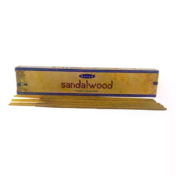 Благовония Satya Sandalwood, премиум серия, 15 г, пыльцевые, ручная работа 35053