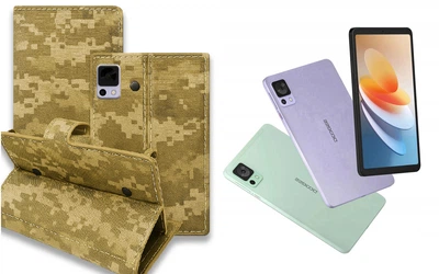 Книга-трансформер Armor для планшета DOOGEE T20 Mini, T20 Mini Pro, цвет Pixel