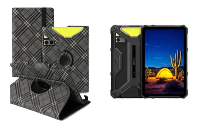 Чехол Spinner360 для планшета Ulefone Armor Pad 4 Ultra, цвет Kletochka