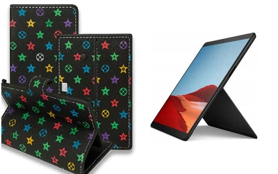 Книга-трансформер Armor для планшета Microsoft Surface Pro X, цвет L. black
