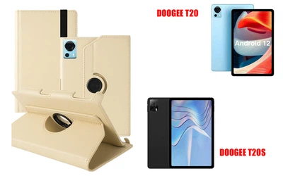 Чехол Spinner360 для планшета DOOGEE T20 Ultra, цвет Cream