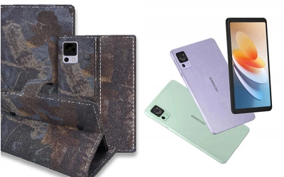 Книга-трансформер Armor для планшета DOOGEE T20 Mini, T20 Mini Pro, цвет Hrab