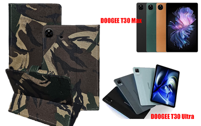 Книга-трансформер Armor для планшета DOOGEE T30 Max, T30 Ultra, цвет Saxara