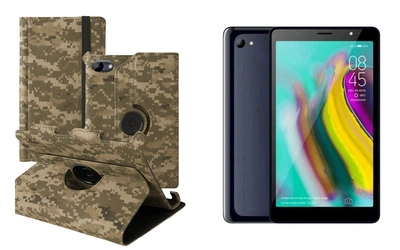 Чехол Spinner360 для планшета Tecno Tab 7 P704a, цвет Pixel M14