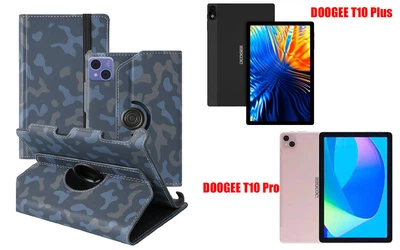 Чехол Spinner360 для планшета DOOGEE T10 Plus, цвет Khaki